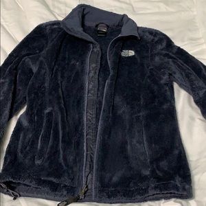 Fuzzy NorthFace jacket